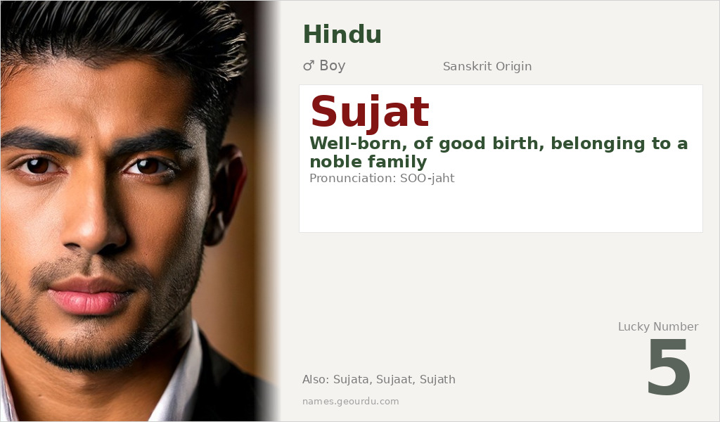 Sujat Name Meaning and Details
