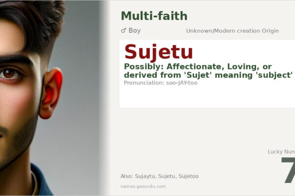 Sujetu Name Meaning — Origin, Gender & Details (2025)