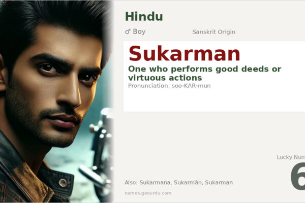 Sukarman Meaning — Origin, Gender & Details (2025)