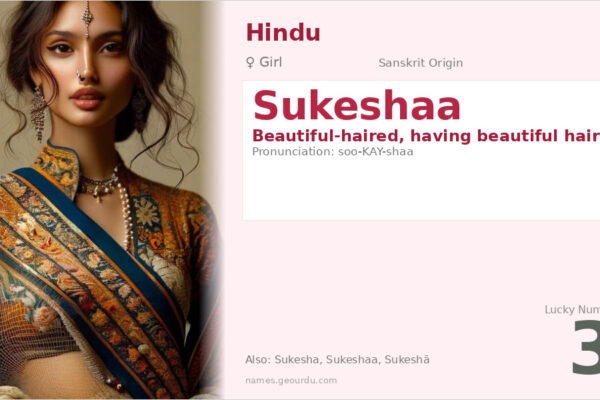 Sukeshaa Name Meaning — Sanskrit Origin, Girl Name & Details (2025)