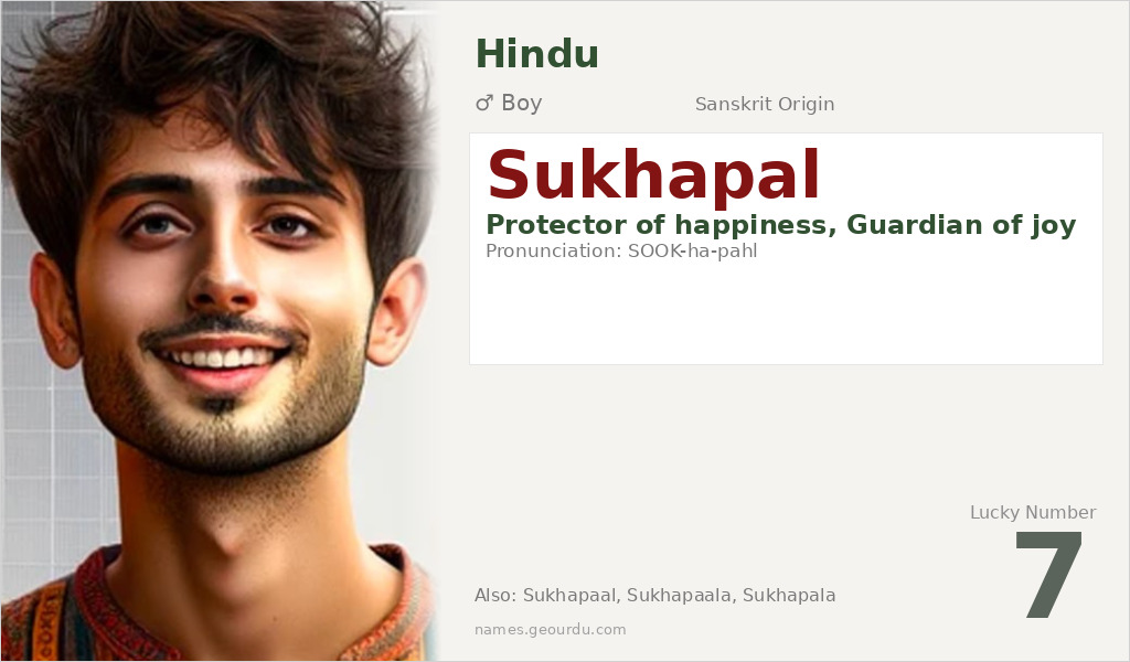 Sukhapal Name Meaning and Details