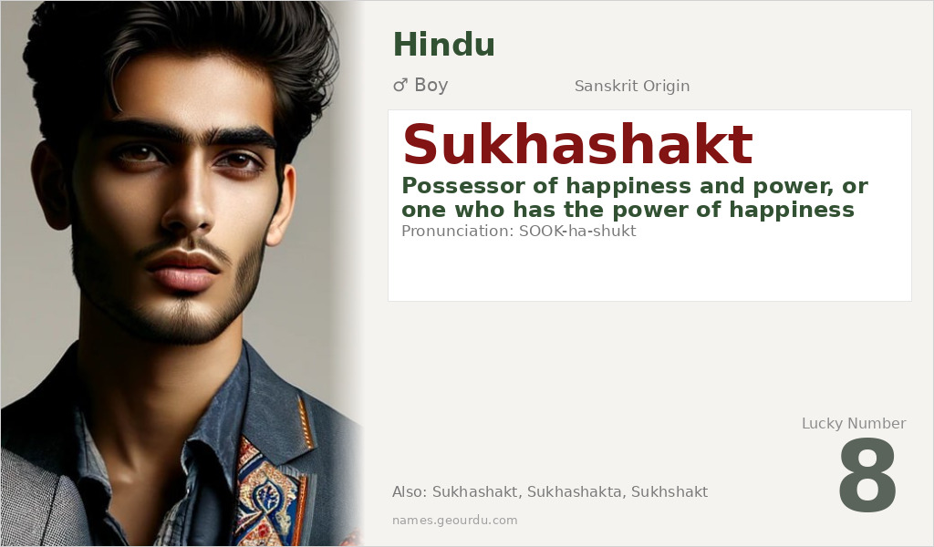 Sukhashakt Name Meaning and Details
