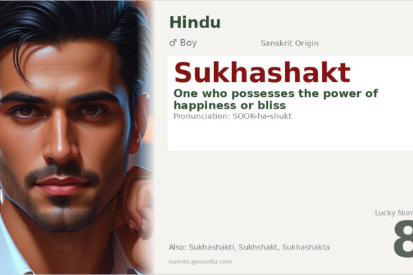 Sukhashakt Name Meaning — Sanskrit Origin, Boy Name & Details (2025)