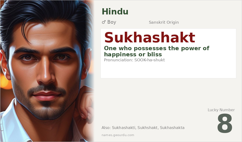 Sukhashakt Name Meaning and Details