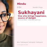 Sukhayani Name Meaning and Details