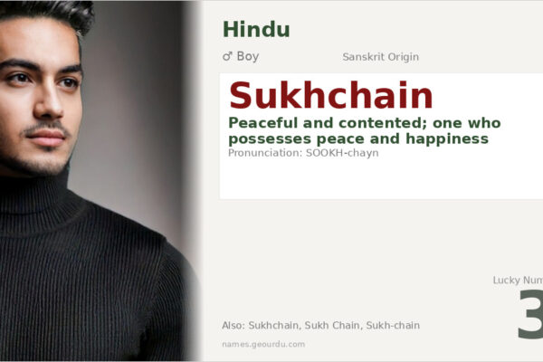 Sukhchain Name Meaning — Sanskrit Origin, Boy Name & Details (2025)
