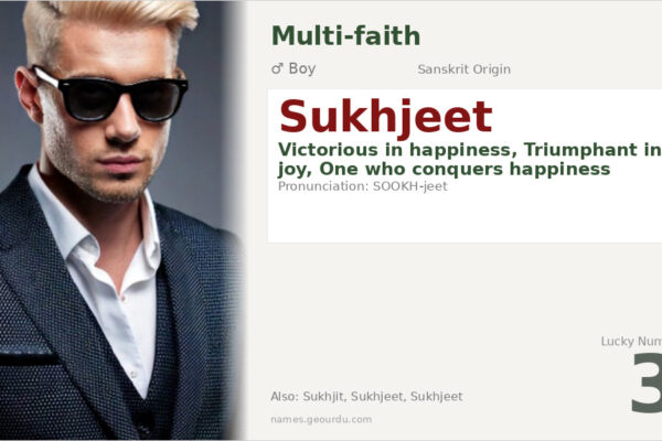 Sukhjeet Name Meaning — Sanskrit Origin, Boy Name & Details (2025)