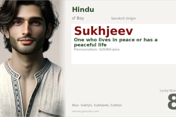 Sukhjeev Name Meaning — Sanskrit Origin, Boy Name & Details (2025)