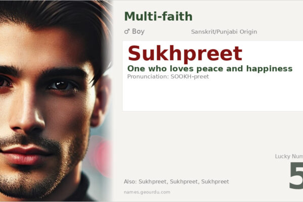 Sukhpreet Name Meaning — Sanskrit/Punjabi Origin, Boy Name & Details (2025)