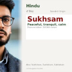 Sukhsam Name Meaning and Details