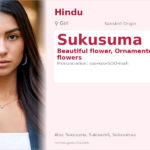 Sukusuma Name Meaning and Details