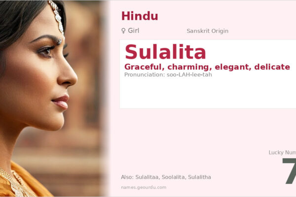 Sulalita Name Meaning — Sanskrit Origin, Girl Name & Details (2025)
