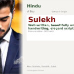 Sulekh Name Meaning and Details