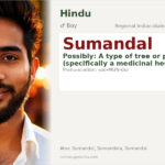 Sumandal Name Meaning and Details