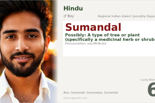Sumandal Name Meaning — Origin, Gender & Details (2025)
