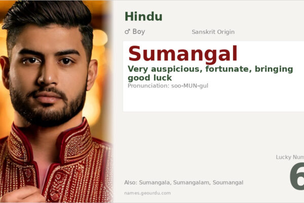 Sumangal Name Meaning — Sanskrit Origin, Boy Name & Details (2025)
