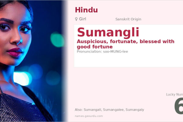 Sumangli Name Meaning — Sanskrit Origin, Girl Name & Details (2025)