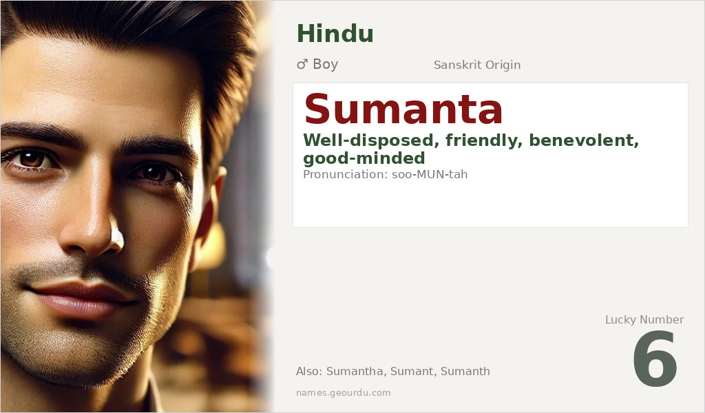 Sumanta Name Meaning and Details