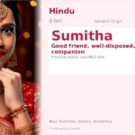 Sumitha Name Meaning and Details