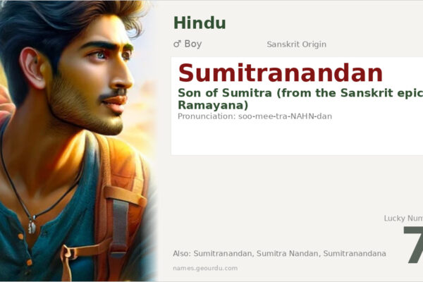 Sumitranandan Name Meaning — Sanskrit Origin, Boy Name & Details (2025)