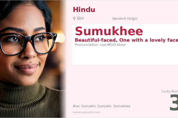 Sumukhee Name Meaning — Sanskrit Origin, Girl Hindu Name & Details (2025)