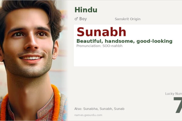 Sunabh Name Meaning — Sanskrit Origin, Boy Name & Details (2025)
