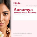 Sunamya Name Meaning and Details