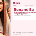 Sunandita Name Meaning and Details