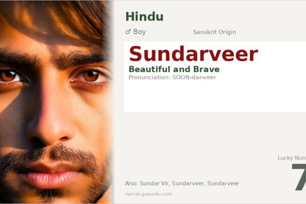 Sundarveer Meaning — Sanskrit Origin, Boy Name & Details (2025)