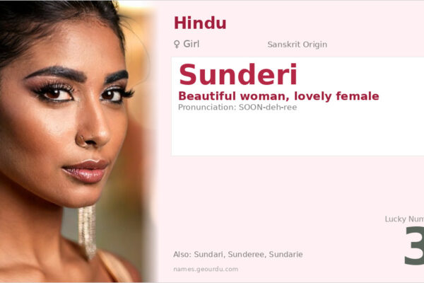 Sunderi Name Meaning — Sanskrit Origin, Feminine & Cultural Significance (2025)