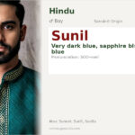 Sunil Name Meaning and Details