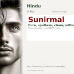 Sunirmal Name Meaning and Details