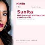 Sunita Name Meaning and Details