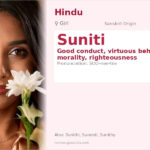 Suniti Name Meaning and Details