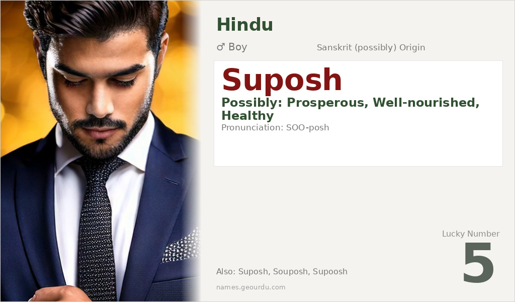 Suposh Name Meaning and Details