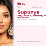 Supunya Name Meaning and Details
