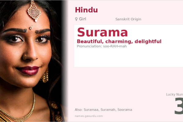 Surama Name Meaning — Sanskrit Origin, Girl Hindu Name & Details (2025)