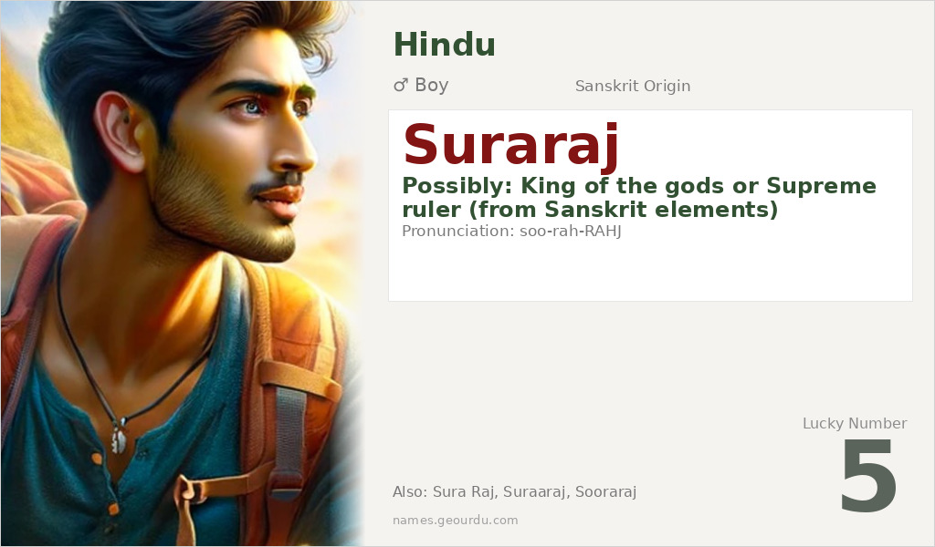 Suraraj Name Meaning and Details