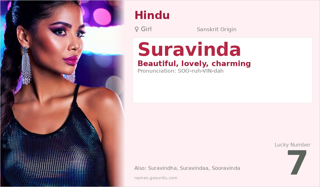 Suravinda Name Meaning and Details