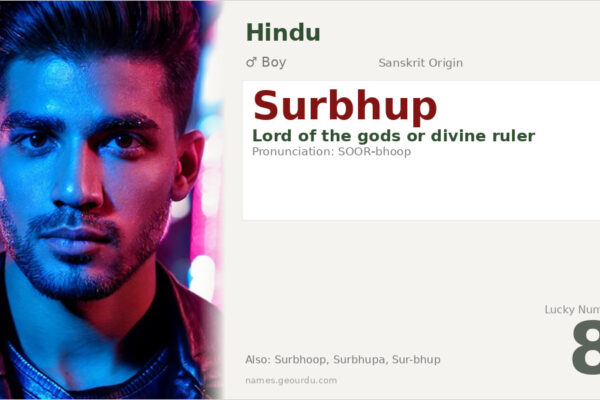 Surbhup Meaning — Sanskrit Origin, Boy Name & Details (2025)