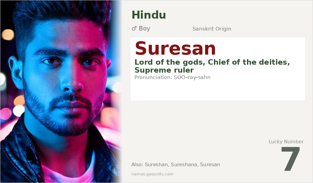 Suresan Name Meaning and Details