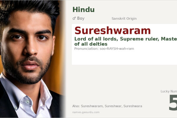 Sureshwaram Meaning — Sanskrit Origin, Hindu Boy Name & Details (2025)