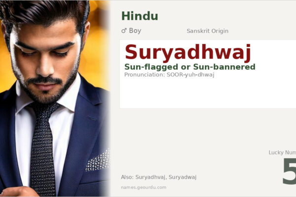 Suryadhwaj Meaning — Sanskrit Origin, Boy Name & Details (2025)