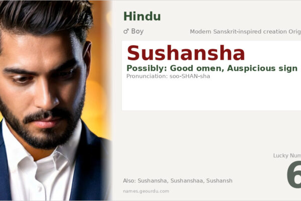 Sushansha Name Meaning — Origin, Gender & Details (2025)