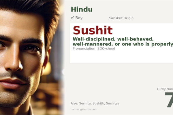 Sushit Name Meaning — Sanskrit Origin, Boy Name & Details (2025)