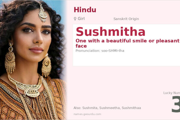 Sushmitha Name Meaning — Sanskrit Origin, Girl Name & Details (2025)