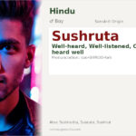 Sushruta Name Meaning and Details