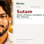 Sutam Name Meaning and Details