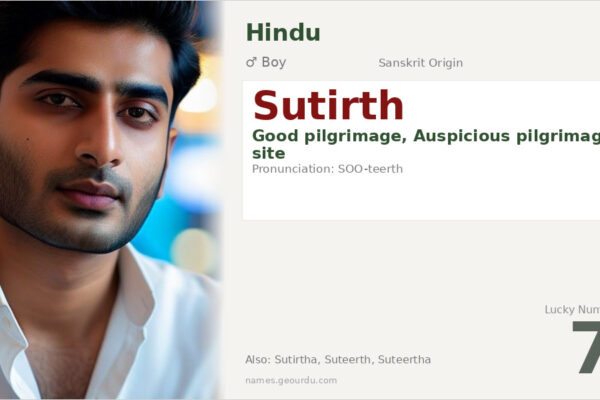 Sutirth Name Meaning — Sanskrit Origin, Boy Hindu Name & Details (2025)