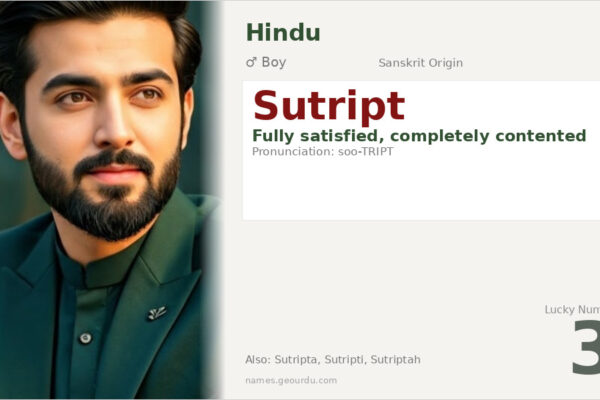 Sutript Name Meaning — Sanskrit Origin, Boy Name & Details (2025)
